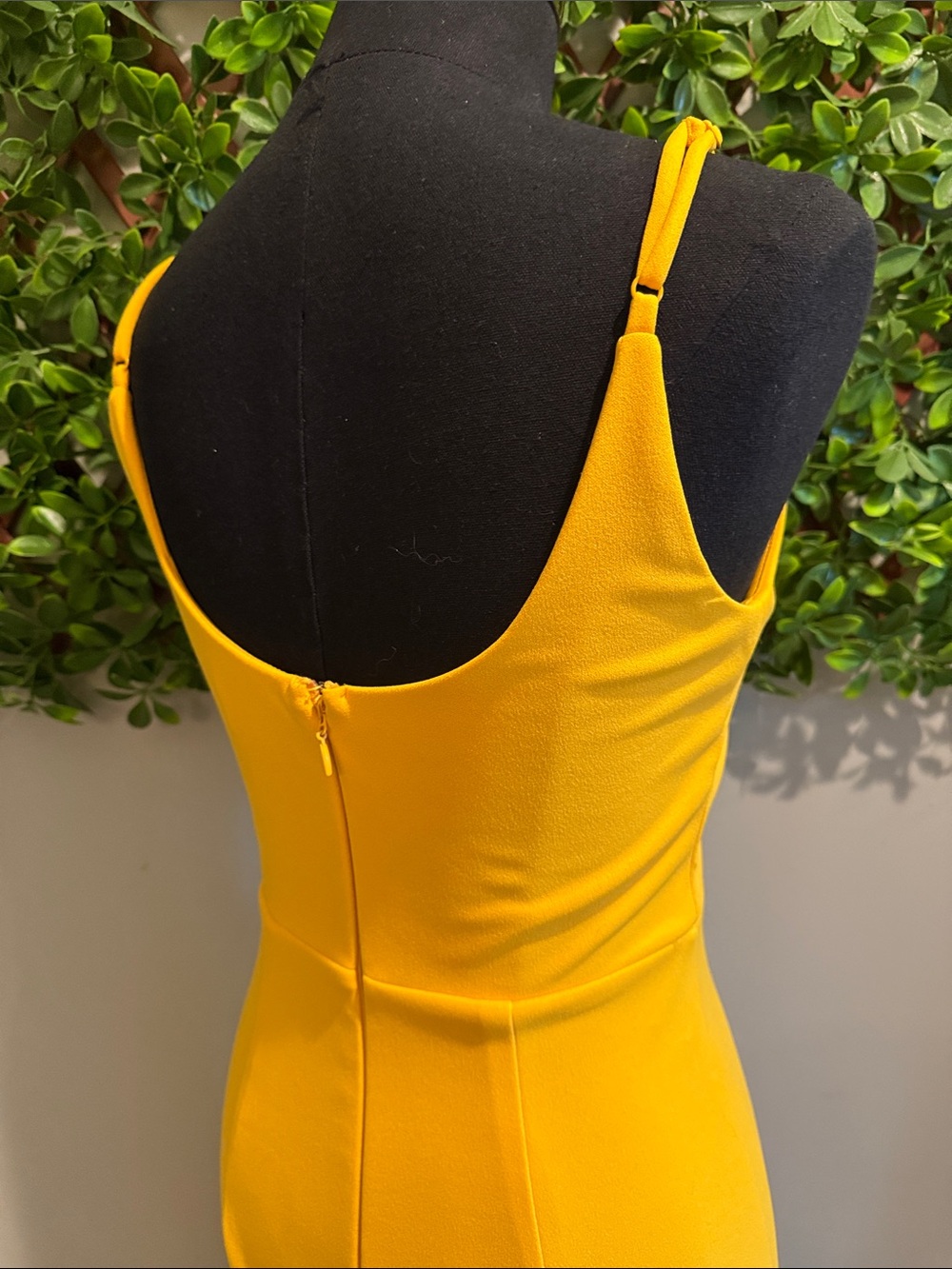 PETITE LENGTH (~5'2) Infinite Glory Golden Yellow Maxi Dress - Picture 13 of 16